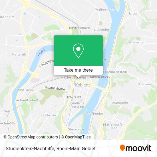 Карта Studienkreis-Nachhilfe