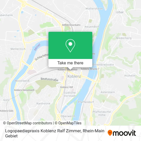 Карта Logopaediepraxis Koblenz Ralf Zimmer