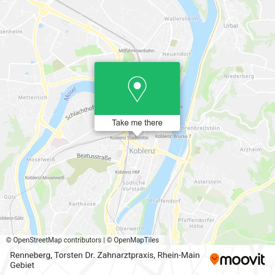 Карта Renneberg, Torsten Dr. Zahnarztpraxis