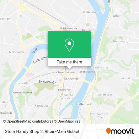 Карта Stern Handy Shop 2