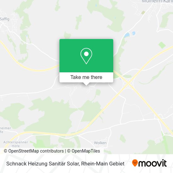 Карта Schnack Heizung Sanitär Solar
