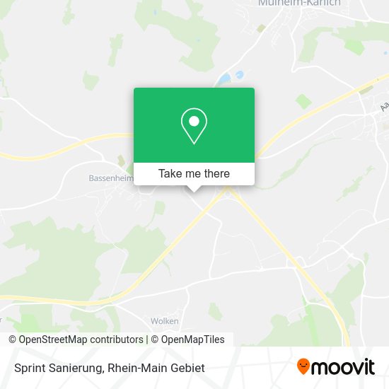 Карта Sprint Sanierung