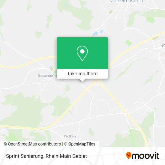 Карта Sprint Sanierung