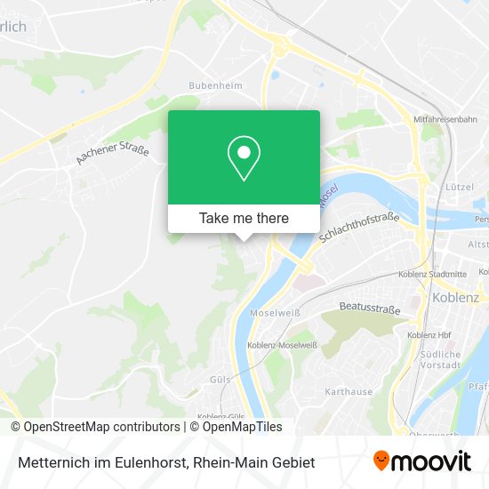 Карта Metternich im Eulenhorst