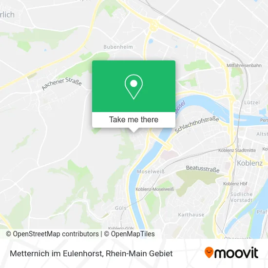 Карта Metternich im Eulenhorst