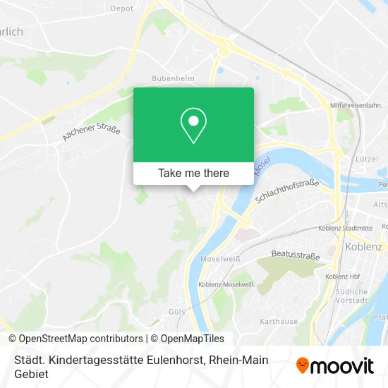 Карта Städt. Kindertagesstätte Eulenhorst