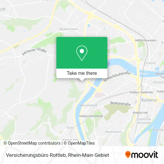 Карта Versicherungsbüro Rottleb