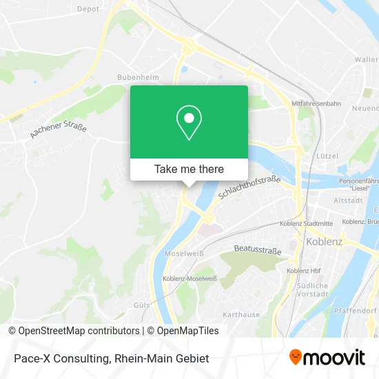 Карта Pace-X Consulting