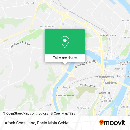 Карта Afaak Consulting