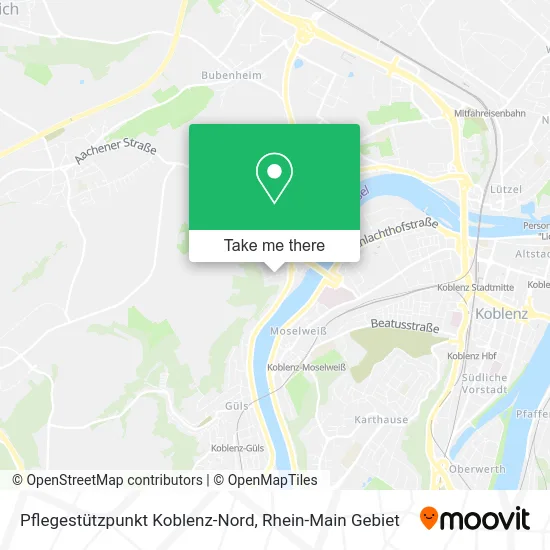 Карта Pflegestützpunkt Koblenz-Nord