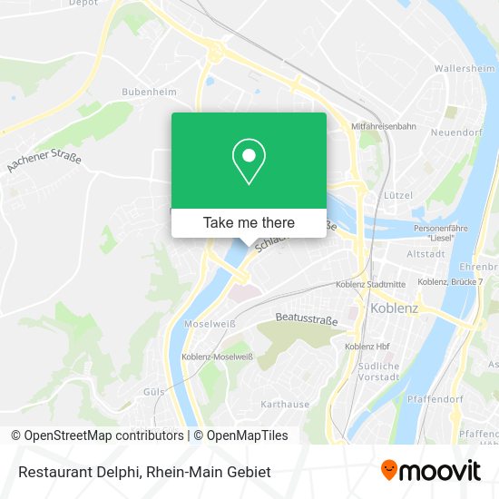 Карта Restaurant Delphi