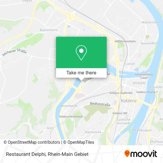 Карта Restaurant Delphi