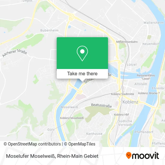 Карта Moselufer Moselweiß