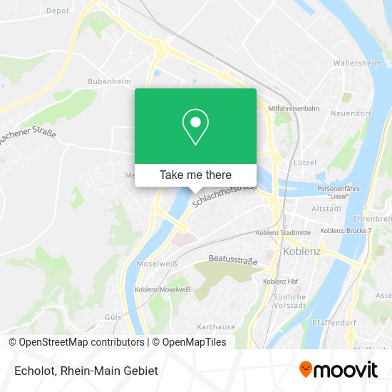 Карта Echolot