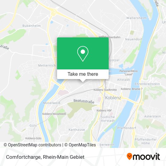 Карта Comfortcharge