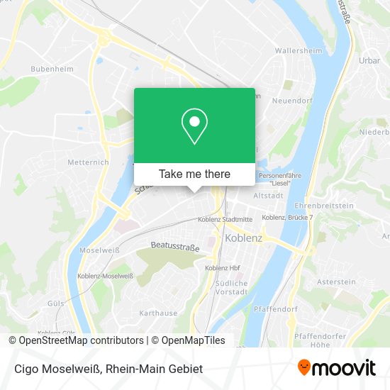 Карта Cigo Moselweiß