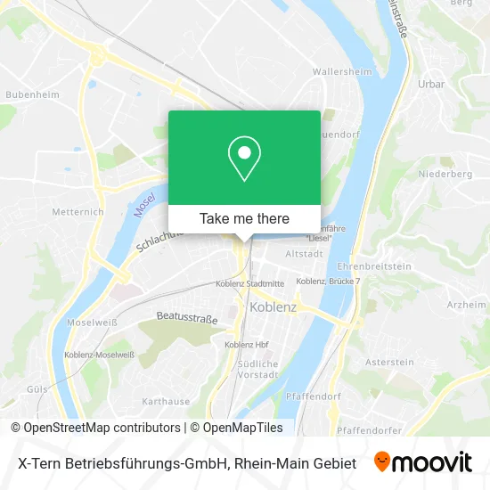 X-Tern Betriebsführungs-GmbH map