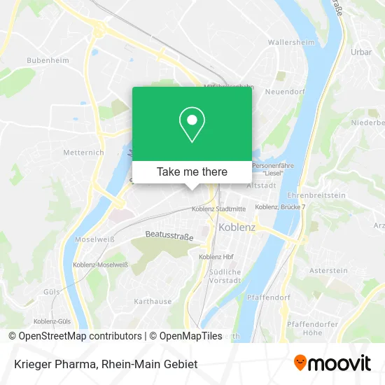 Карта Krieger Pharma