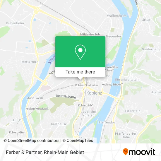 Карта Ferber & Partner