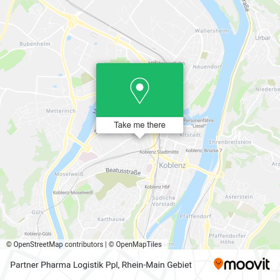 Карта Partner Pharma Logistik Ppl