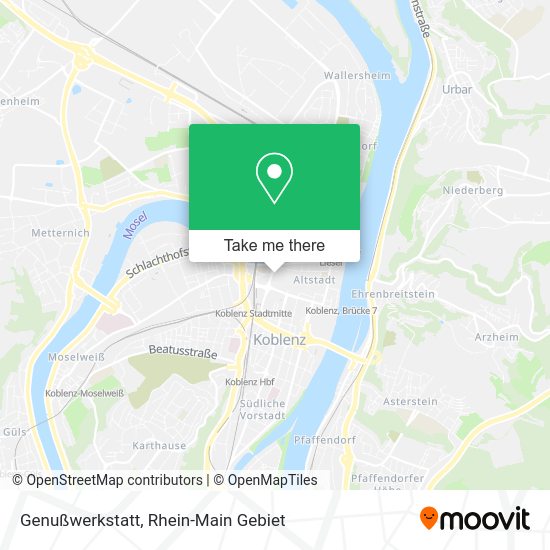 Карта Genußwerkstatt