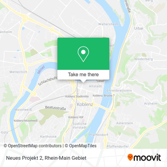 Карта Neues Projekt 2