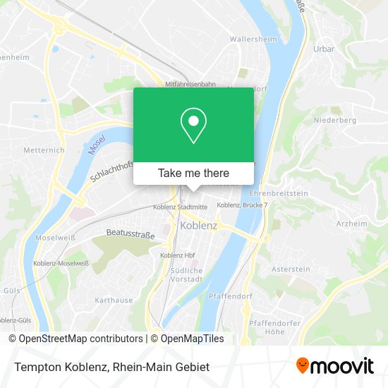 Карта Tempton Koblenz