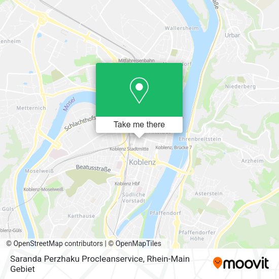 Карта Saranda Perzhaku Procleanservice