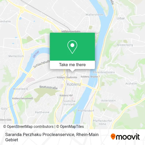 Карта Saranda Perzhaku Procleanservice