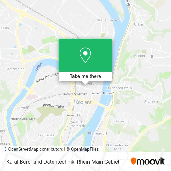 Карта Kargl Büro- und Datentechnik