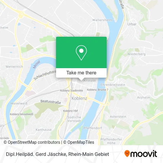 Карта Dipl.Heilpäd. Gerd Jäschke