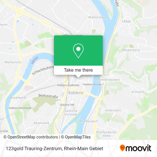 Карта 123gold Trauring-Zentrum