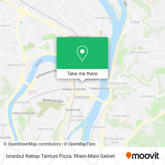 Карта Istanbul Kebap Tantuni Pizza