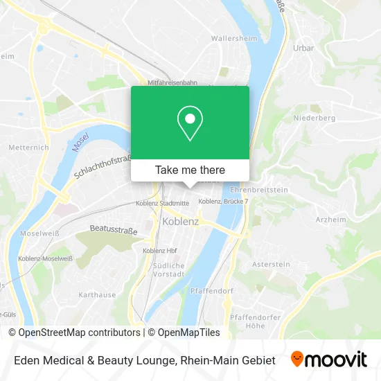 Карта Eden Medical & Beauty Lounge