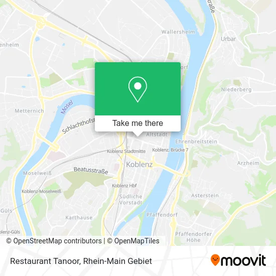 Карта Restaurant Tanoor