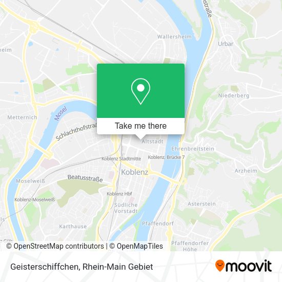 Карта Geisterschiffchen