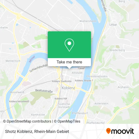 Карта Shotz Koblenz