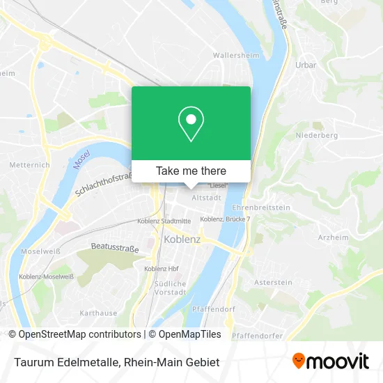 Карта Taurum Edelmetalle