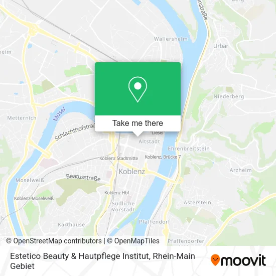 Карта Estetico Beauty & Hautpflege Institut