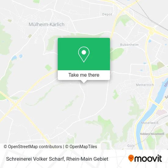 Карта Schreinerei Volker Scharf