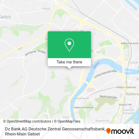 Карта Dz Bank AG Deutsche Zentral Genossenschaftsbank