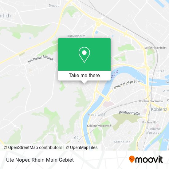 Карта Ute Noper
