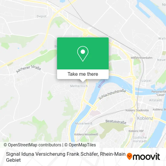 Карта Signal Iduna Versicherung Frank Schäfer