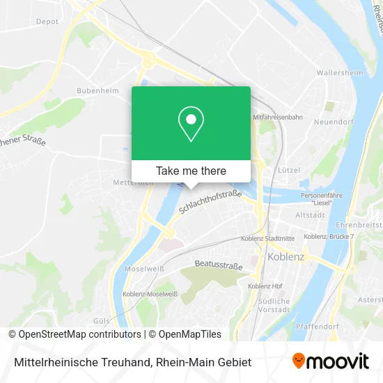 Карта Mittelrheinische Treuhand