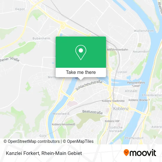Карта Kanzlei Forkert