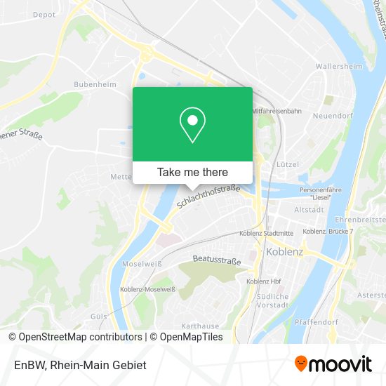 Карта EnBW