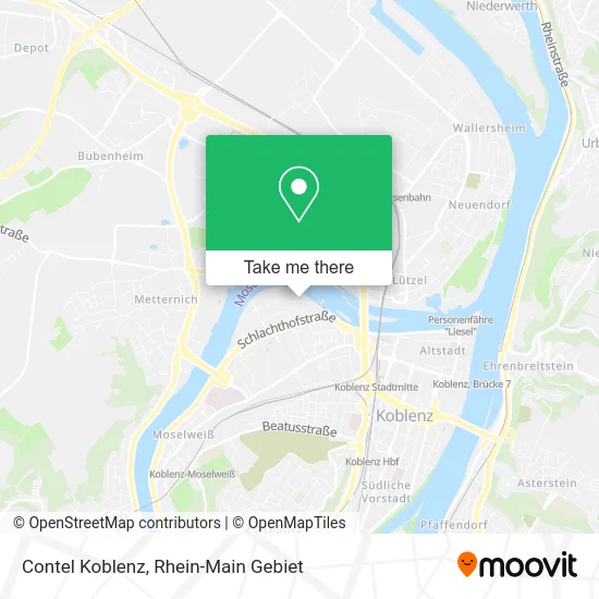 Карта Contel Koblenz