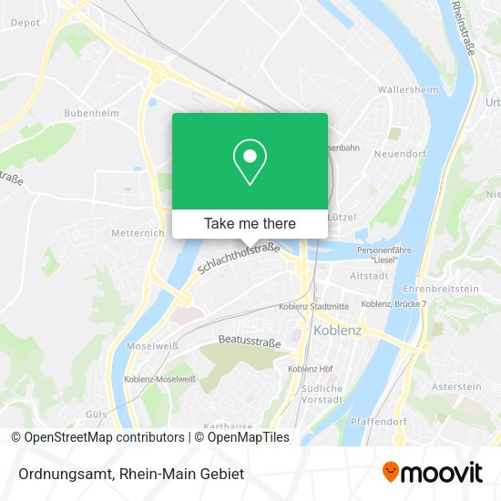 Карта Ordnungsamt