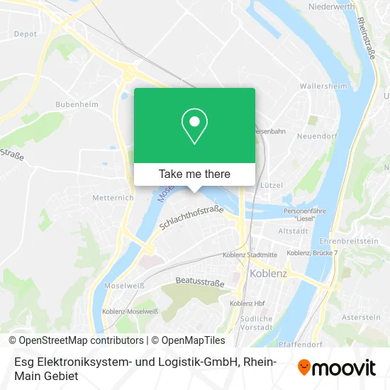 Карта Esg Elektroniksystem- und Logistik-GmbH