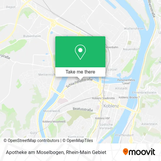 Карта Apotheke am Moselbogen